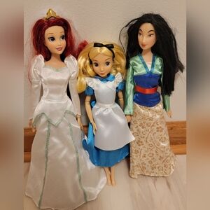 Disney Princess Doll Trio